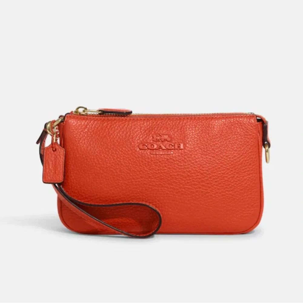 Coach Nolita 19 Gold/Mango - Picture 1 of 16